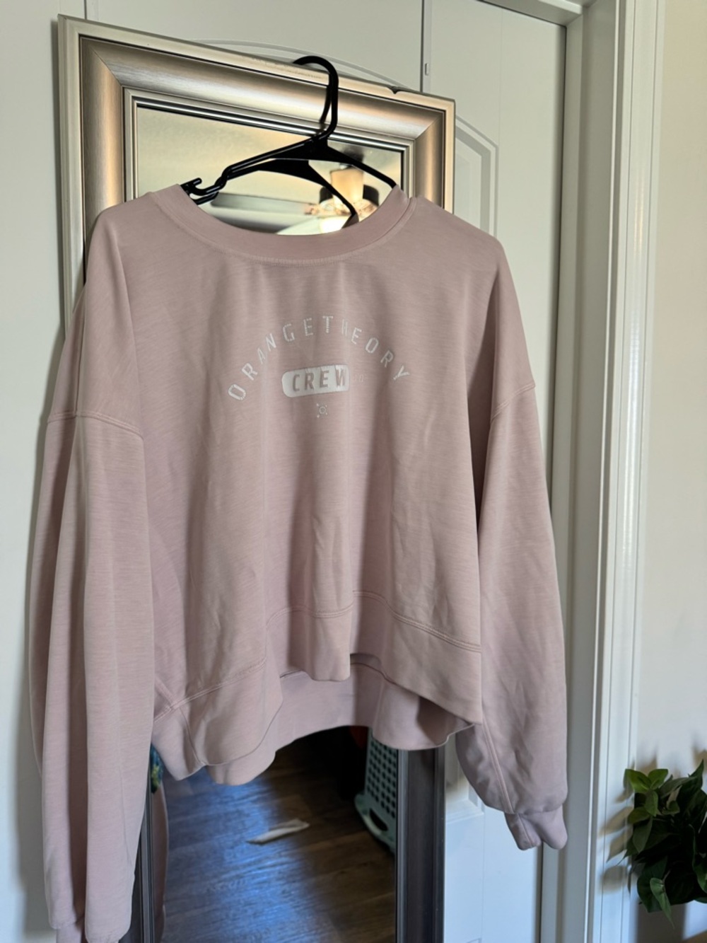 Lululemon Orangetheory Dusty Pink Crewneck Sweatshirt
